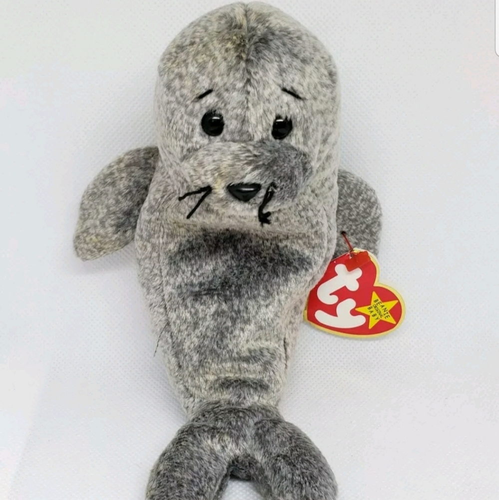 Ty Beanie Baby Slippery The Sea Otter 1998